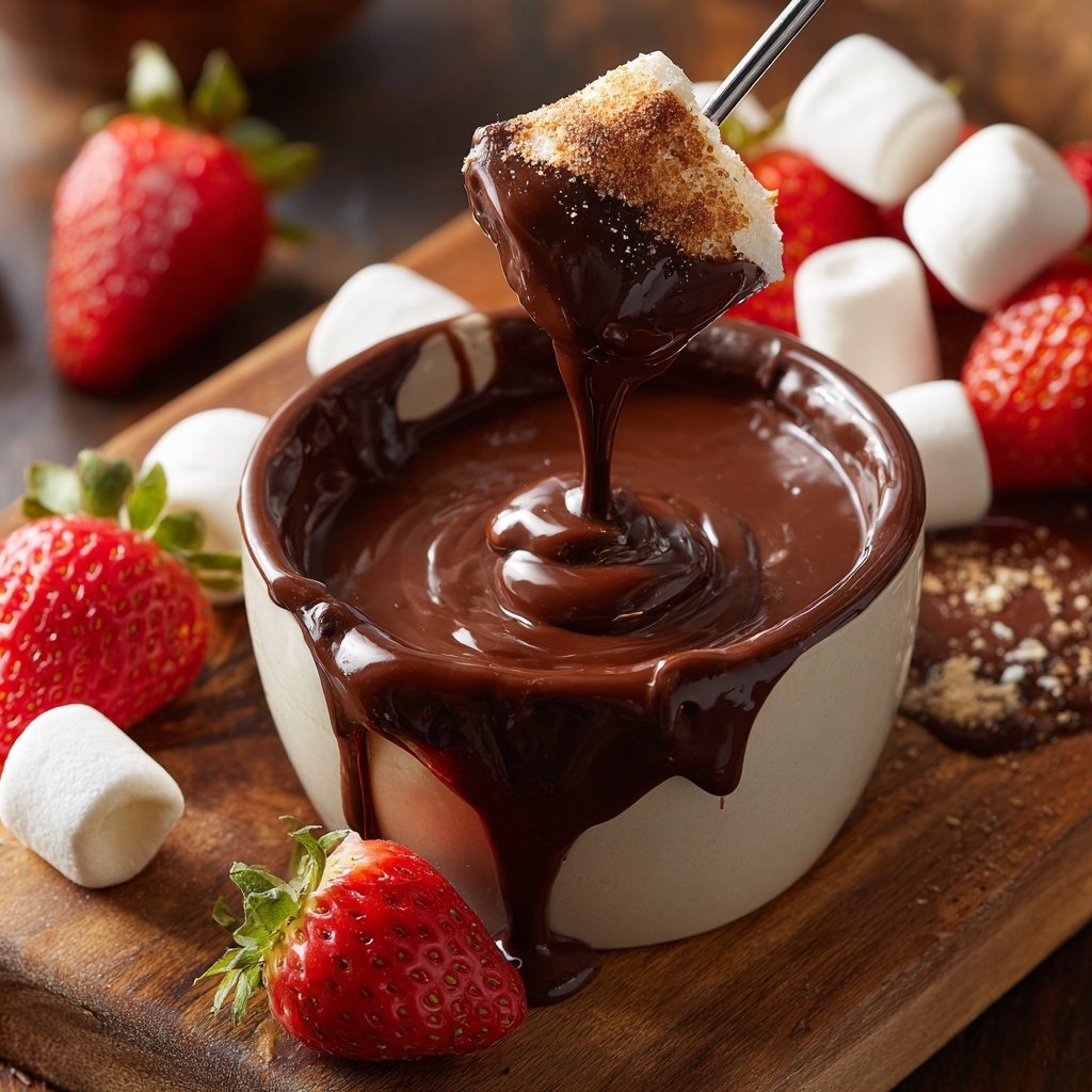 Chocolate Fondue Recipe Easy