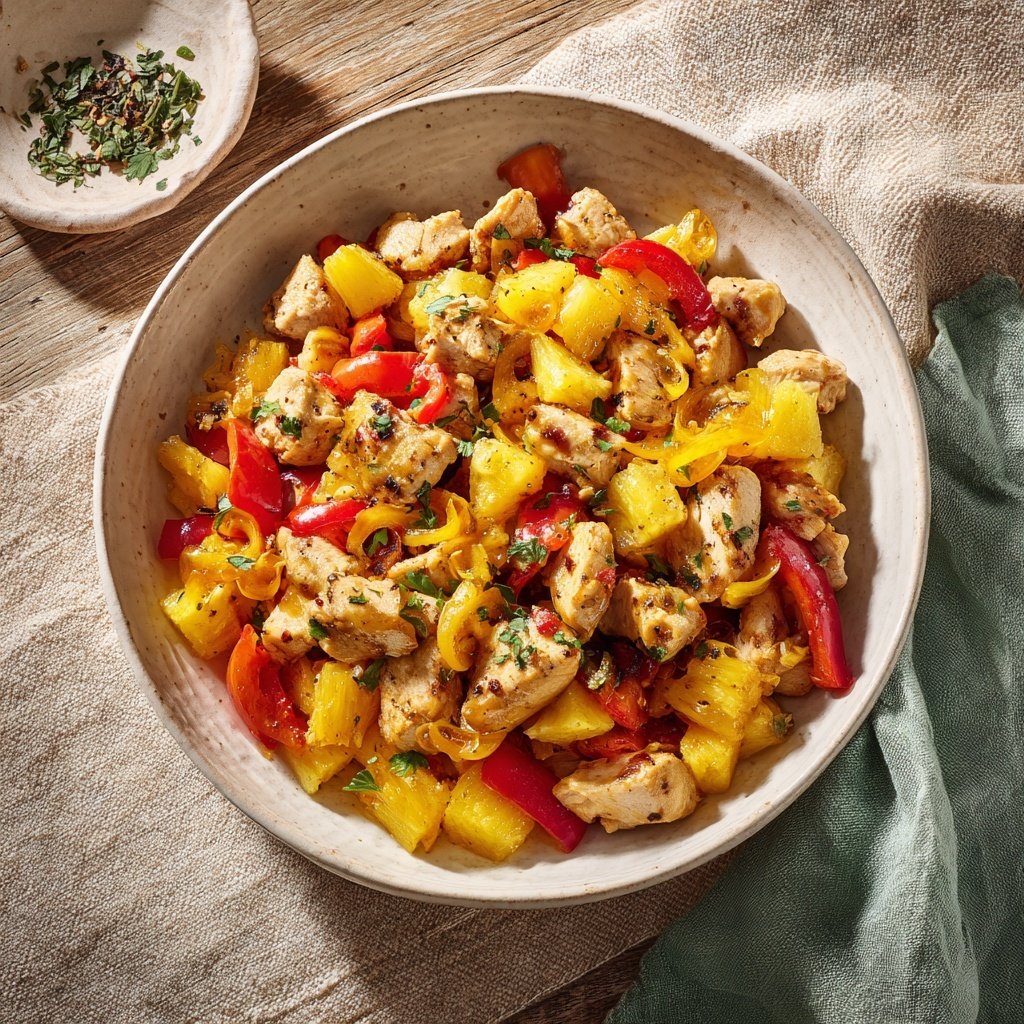 Sweet Pineapple Chicken Bowl