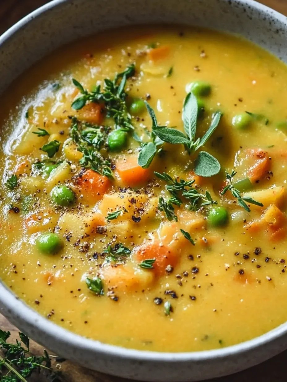 One-Pot Creamy Vegetable Soup