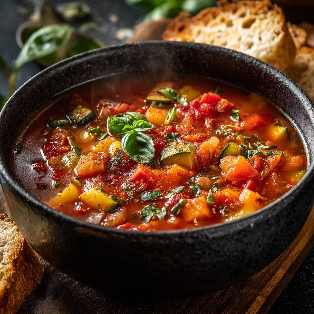 Healthy Crockpot Italian Vegetable Stew