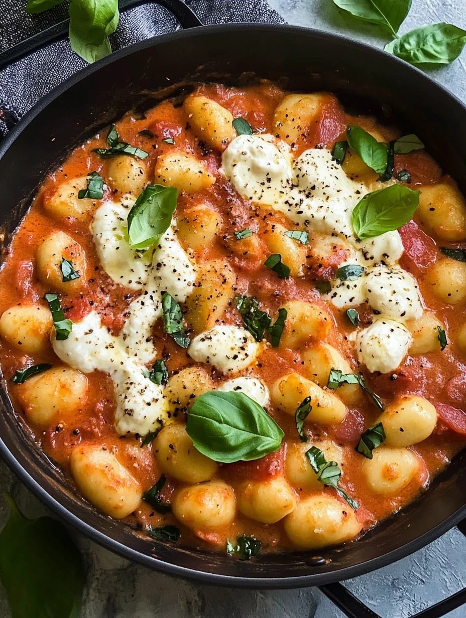 Creamy One Pan Gnocchi
