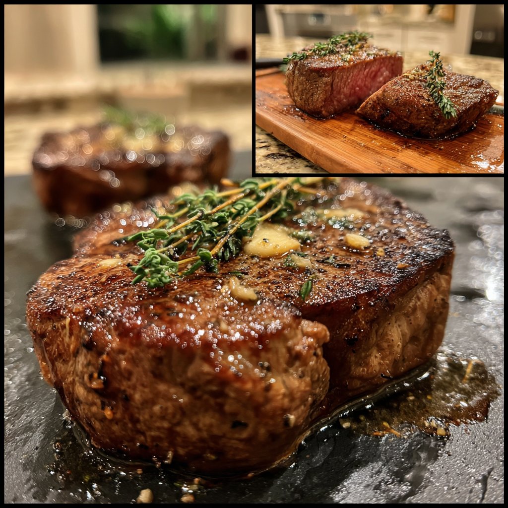 Easy Filet Mignon at Home