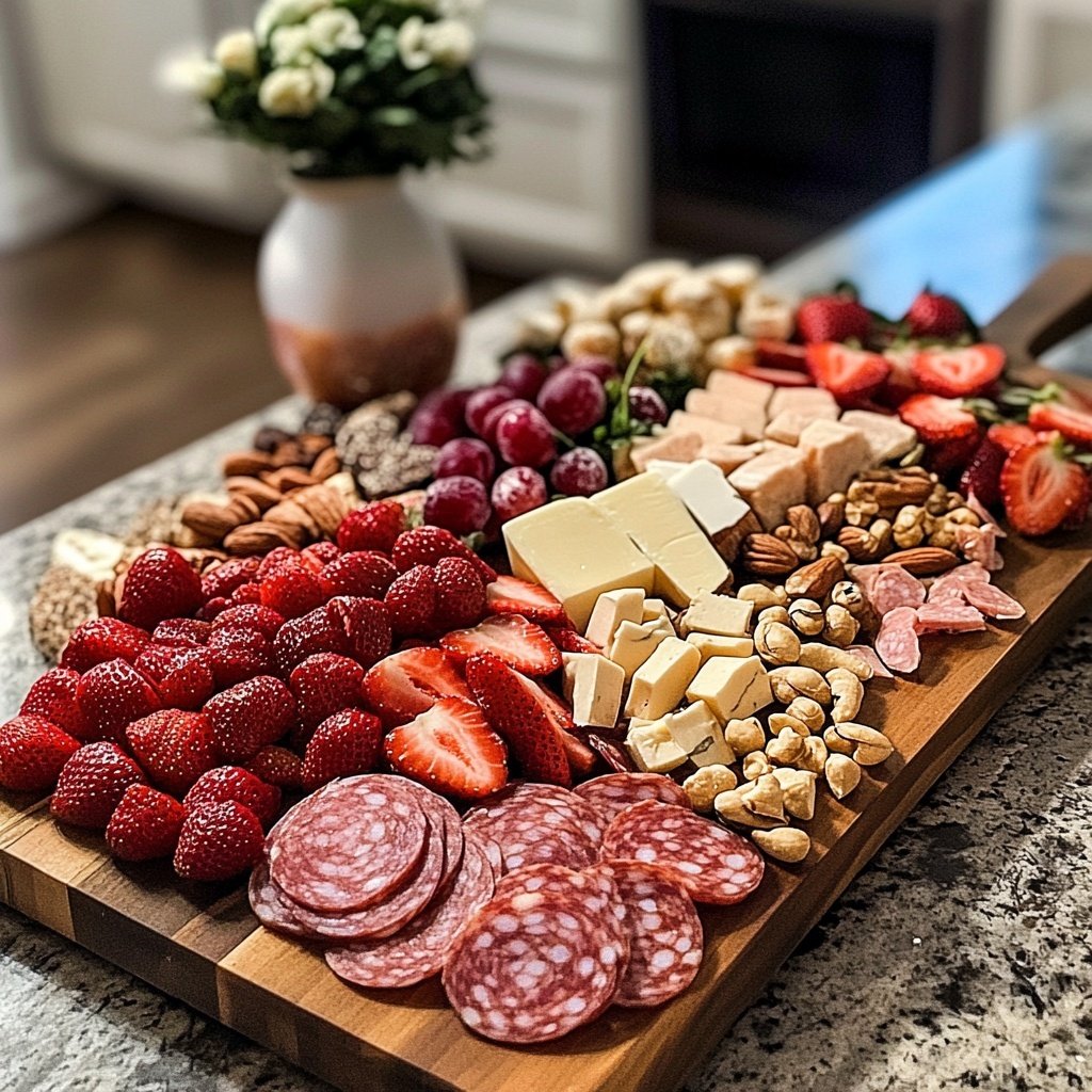 Valentines Charcuterie Board for Two