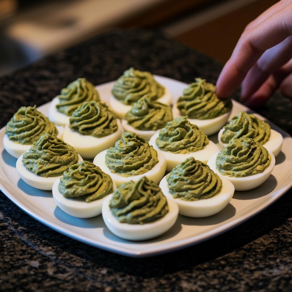 Avocado Deviled Eggs
