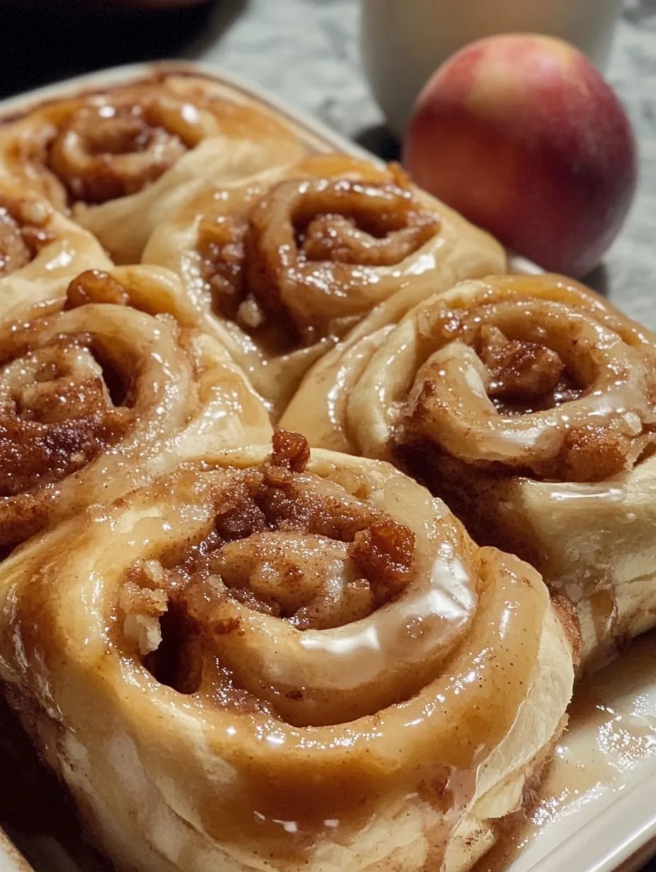 Apple Pie Cinnamon Rolls