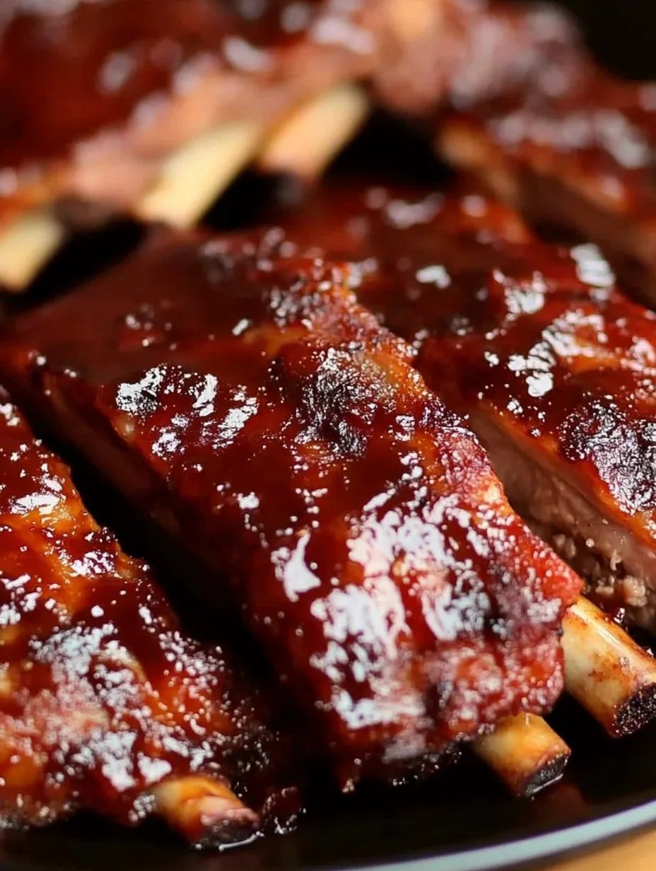 Super Easy Slow Cooker Ribs