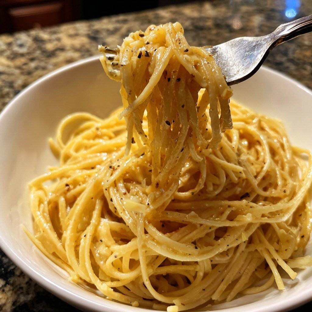 Quick & Easy 15-Minute Garlic Pasta