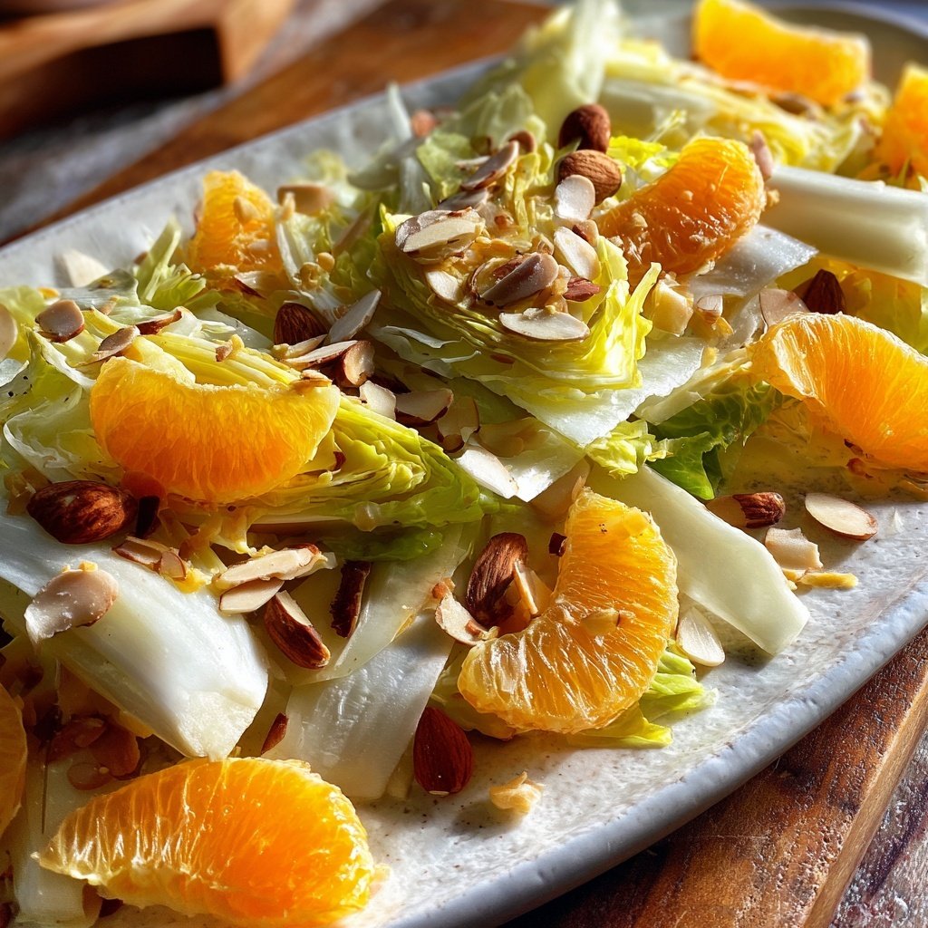 Endive Salad with Orange and Almonds