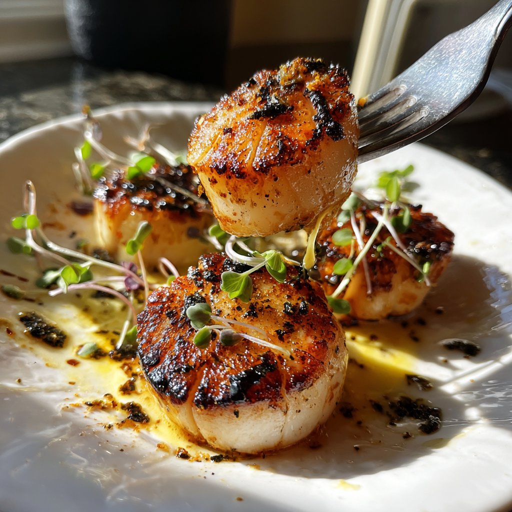 Restaurant Style Scallops